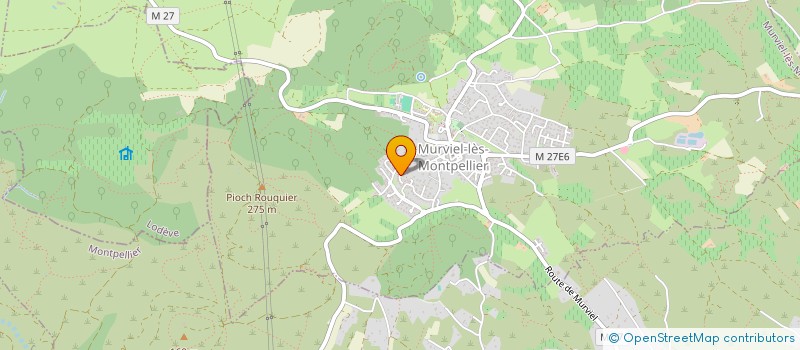 localisation de l'entreprise MADAME LYSIANE FERRIER à MURVIEL-LES-MONTPELLIER
