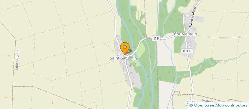 localisation de l'entreprise MADAME LYSIANE GEOFFROY  SAINT-SATURNIN