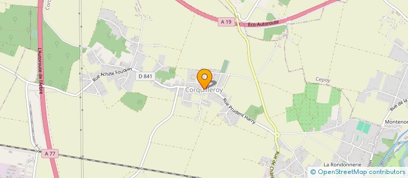 localisation de l'entreprise MADAME LYSIANE GRANDINI  JOIGNY