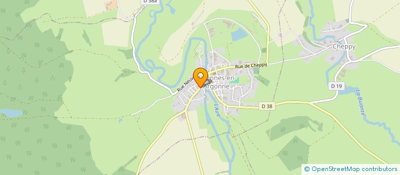 localisation de l'entreprise MADAME LYSIANE HASSAN à VARENNES-EN-ARGONNE