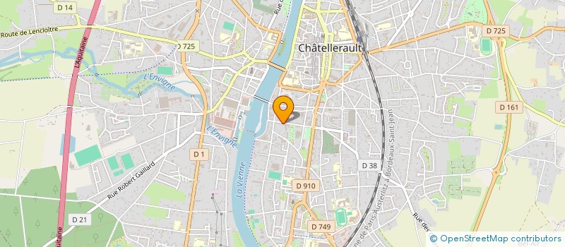 localisation de l'entreprise MADAME LYSIANE LATU à CHATELLERAULT