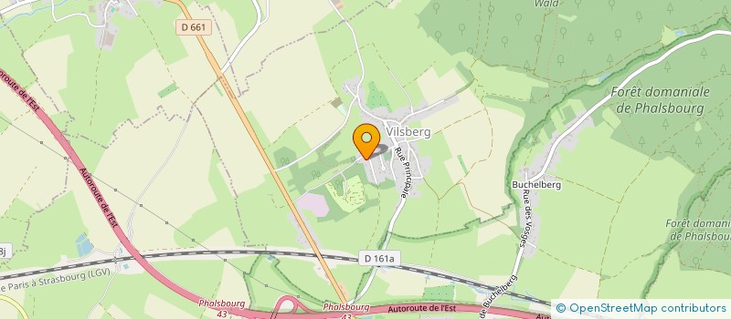 localisation de l'entreprise MADAME LYSIANE LEIBER  VILSBERG