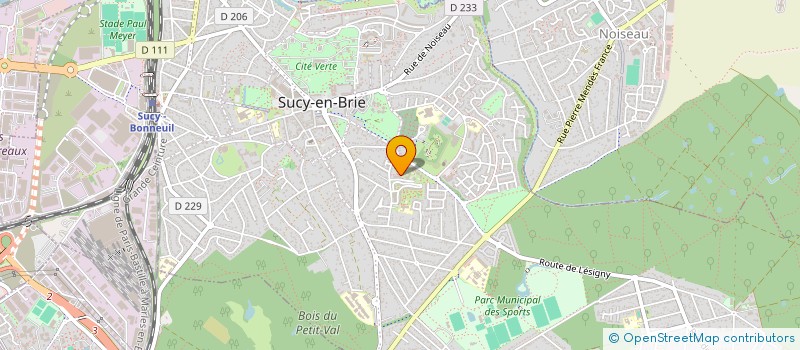 localisation de l'entreprise MADAME LYSIANE MALBOSC à SUCY-EN-BRIE
