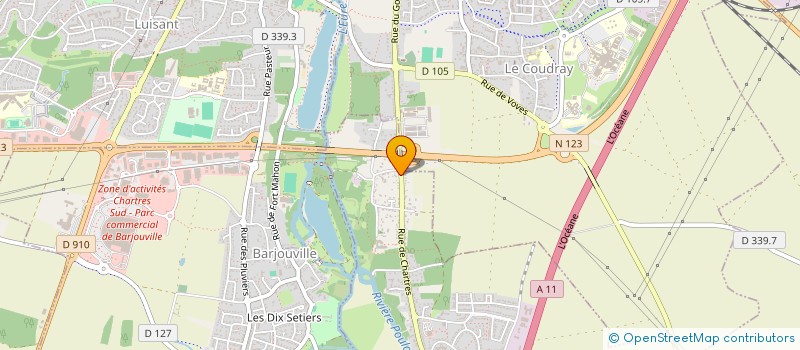 localisation de l'entreprise MADAME LYSIANE MASSARO à MORANCEZ