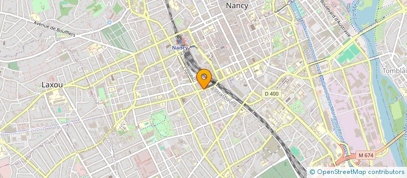 localisation de l'entreprise MADAME LYSIANE MAUREL à NANCY