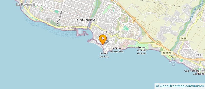 localisation de l'entreprise MADAME LYSIANE MOREL à SAINT-PIERRE