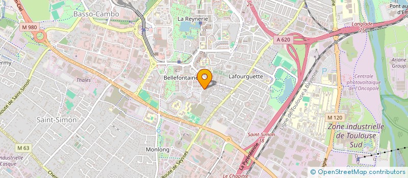 localisation de l'entreprise MADAME LYSIANE MOUREAU à TOULOUSE