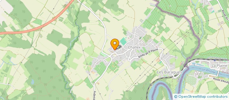 localisation de l'entreprise MADAME LYSIANE NICOLAS à CHALLEX