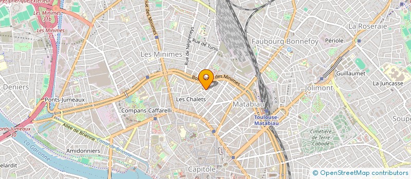 localisation de l'entreprise MADAME LYSIANE OZANIC  TOULOUSE