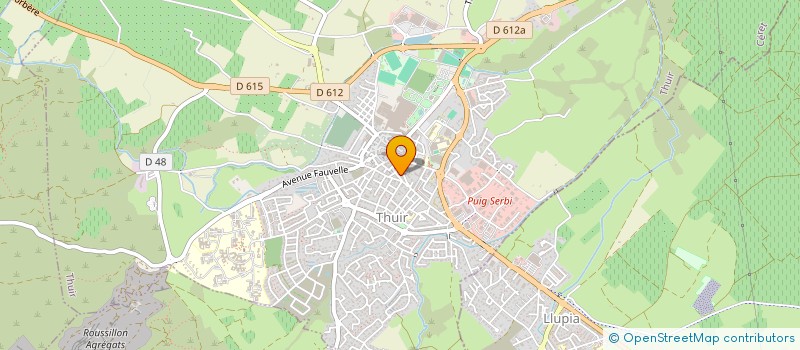 localisation de l'entreprise MADAME LYSIANE PALISSE  THUIR