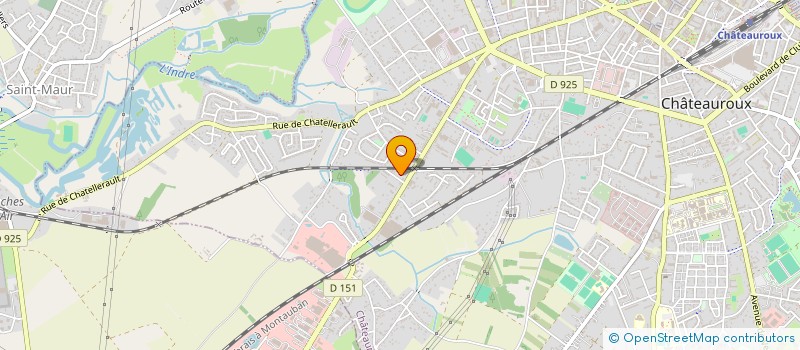 localisation de l'entreprise MADAME LYSIANE PUNTAROLI à CHATEAUROUX