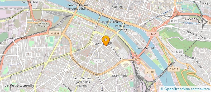 localisation de l'entreprise MADAME LYSIANE QUINDROIT  ROUEN