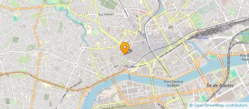 localisation de l'entreprise MADAME LYSIANE REDON  NANTES