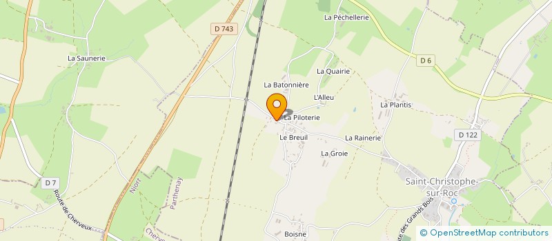 localisation de l'entreprise MADAME LYSIANE SCHWAB à CHAMPDENIERS