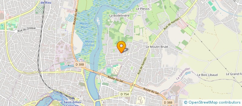 localisation de l'entreprise MADAME LYSMINE MARCAIS  LE FENOUILLER