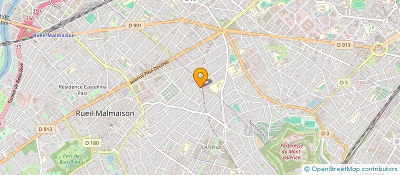 localisation de l'entreprise MADAME LYTISSIA HIDJEB à RUEIL-MALMAISON