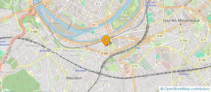 localisation de l'entreprise MADAME LYUBOV KOMANETSKA à ISSY-LES-MOULINEAUX