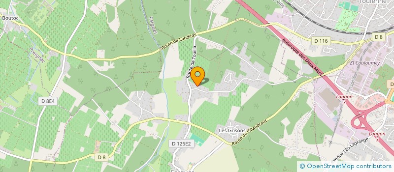 localisation de l'entreprise MADAME LYUDMYILA ANUFRIYEVA  ROAILLAN