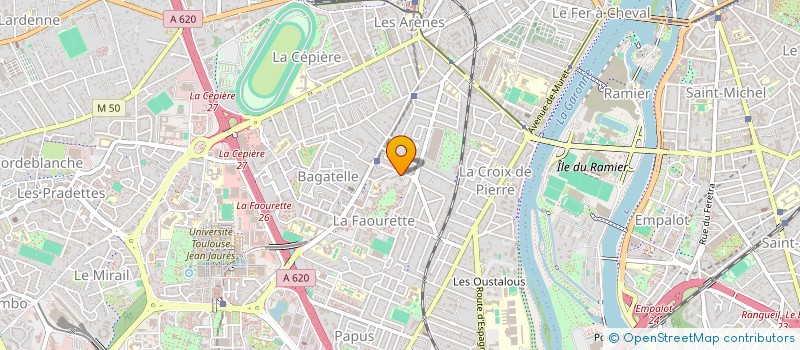 localisation de l'entreprise MADAME LYUDMYLA HRYHORCHUK à TOULOUSE