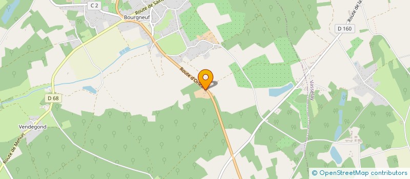 localisation de l'entreprise MADAME LYVIA BONNET  SAINT-ELOY-DE-GY