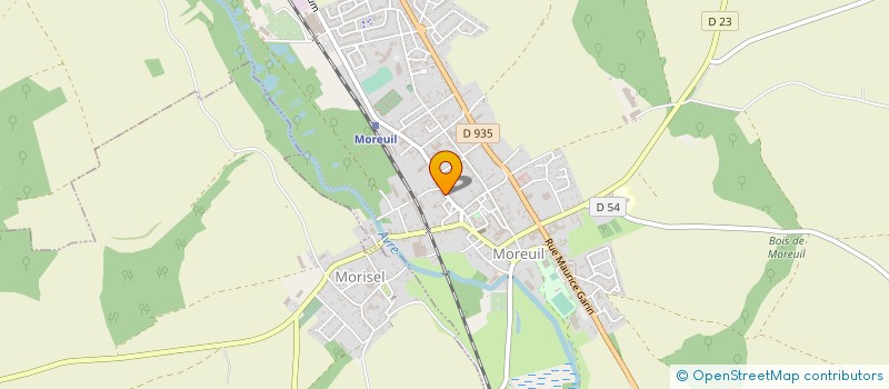 localisation de l'entreprise MADAME LYVIA DIMOFF  MOREUIL