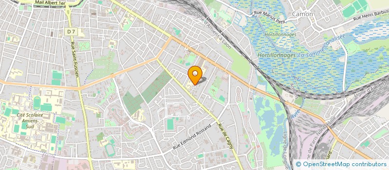 localisation de l'entreprise MADAME LYVIA SALENDRE  AMIENS