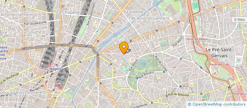 localisation de l'entreprise MADAME LYZ BANGO  PARIS