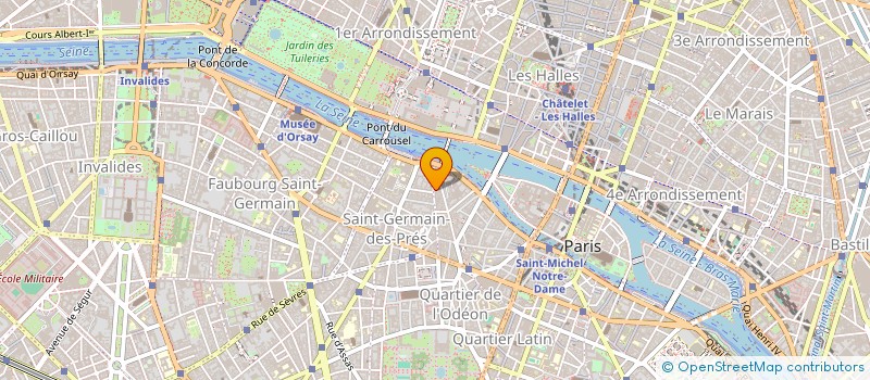 localisation de l'entreprise MADAME M BAFFI à PARIS