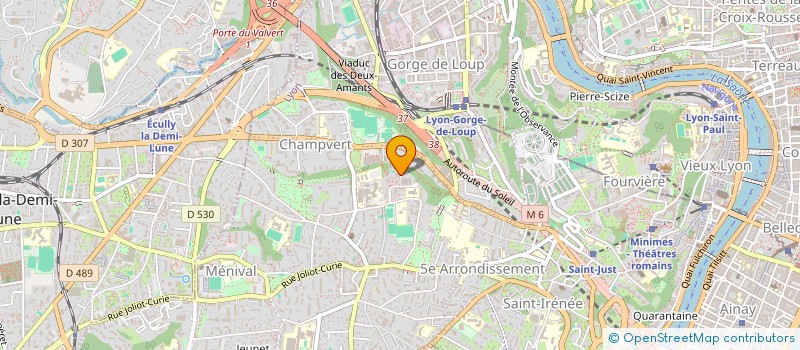 localisation de l'entreprise MADAME M BALLANDRAS  LYON