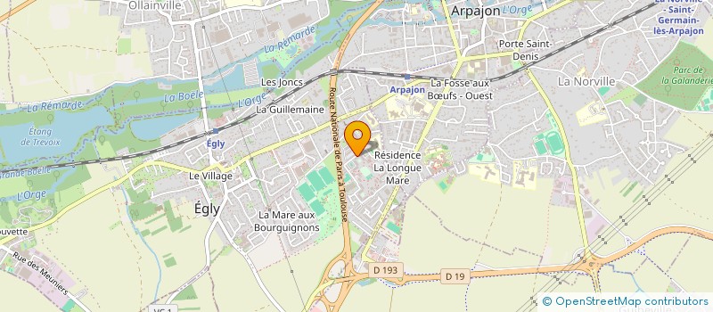 localisation de l'entreprise MADAME M'BARKA HADI  EGLY