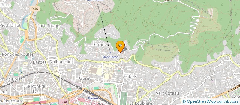 localisation de l'entreprise MADAME M BARTHOLETTI  TOULON