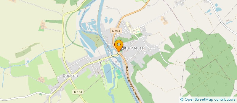 localisation de l'entreprise MADAME M BEAUCOURT à DUN-SUR-MEUSE