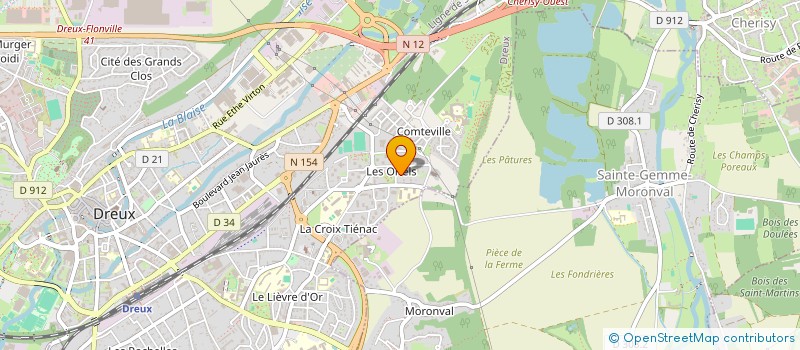 localisation de l'entreprise MADAME M'BOYA TCHIMOU à DREUX