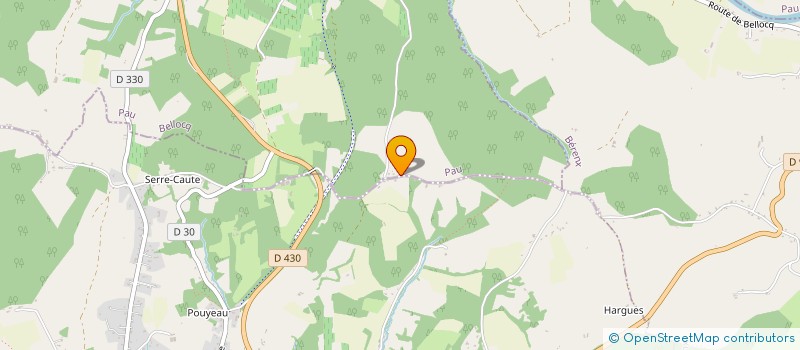 localisation de l'entreprise MADAME M BRETON  LABASTIDE-VILLEFRANCHE