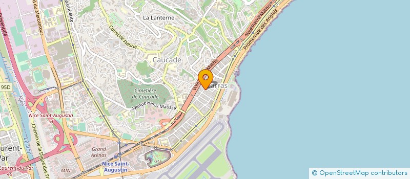 localisation de l'entreprise MADAME M BROCKLEHVRST à NICE
