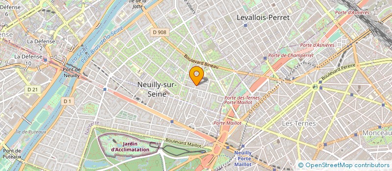 localisation de l'entreprise MADAME M CAMONE à NEUILLY-SUR-SEINE
