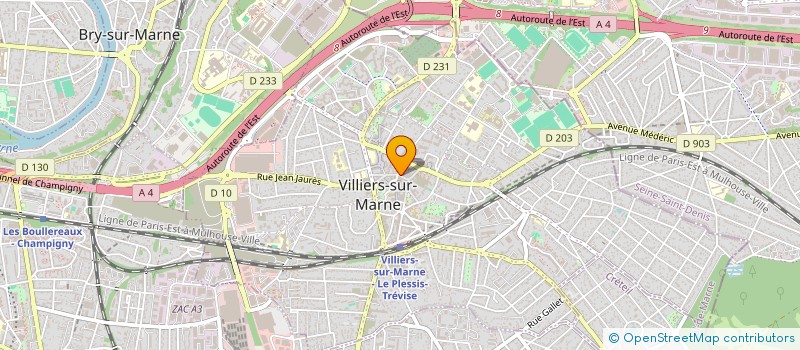 localisation de l'entreprise MADAME M CHASSEAU à VILLIERS-SUR-MARNE