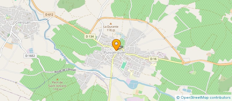 localisation de l'entreprise MADAME M COT  PUISSERGUIER