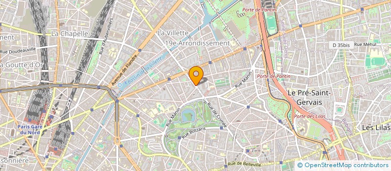 localisation de l'entreprise MADAME M COUTURIER  PARIS