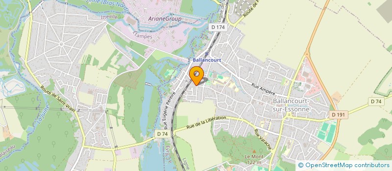 localisation de l'entreprise MADAME M GRUMMENACKER à BALLANCOURT-SUR-ESSONNE