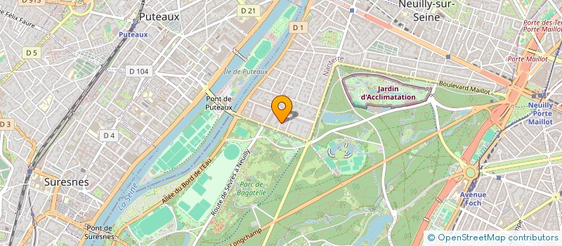 localisation de l'entreprise MADAME M-H GROUILLET à NEUILLY-SUR-SEINE