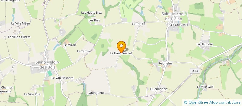 localisation de l'entreprise MADAME M JOUFFE  SAINT-MICHEL-DE-PLELAN