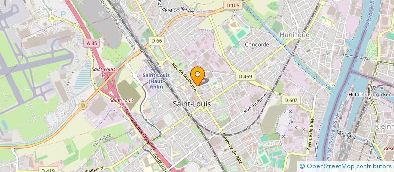 localisation de l'entreprise MADAME M KOENIG  SAINT-LOUIS