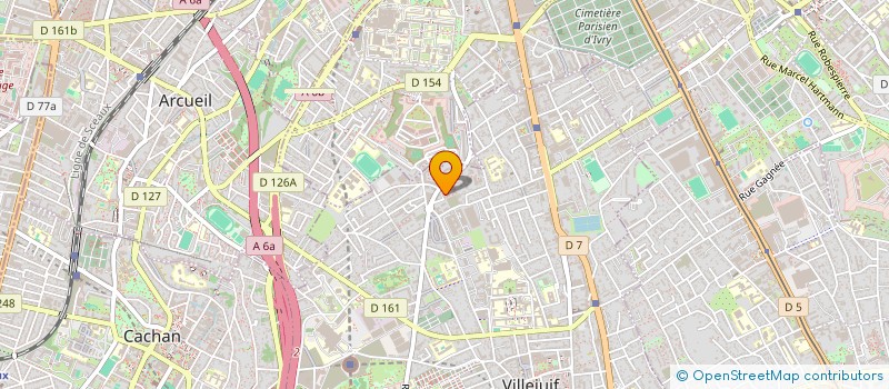 localisation de l'entreprise MADAME M-L CASSANDRE TCHAKOUTIO  VILLEJUIF