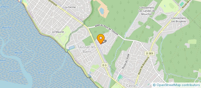 localisation de l'entreprise MADAME M LANNES DE MONTEBELLO  LANTON