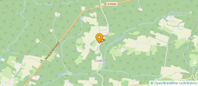 localisation de l'entreprise MADAME M LEBRERE  SAINT-JUSTIN