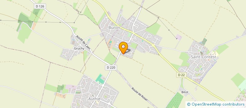 localisation de l'entreprise MADAME M LECACHEUX  SAINT-CONTEST