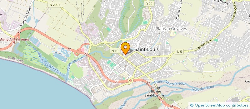 localisation de l'entreprise MADAME M-LOUISE LEGLAND à SAINT-LOUIS