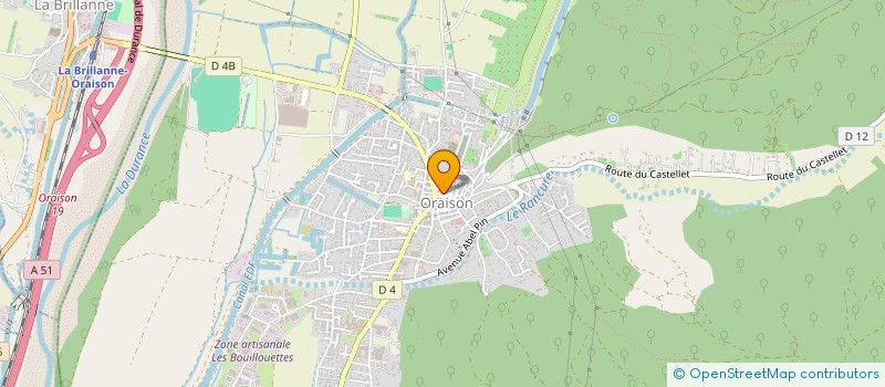 localisation de l'entreprise MADAME M-M CHABERT  ORAISON