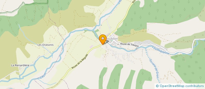 localisation de l'entreprise MADAME M MILLAN à BRAS D'ASSE